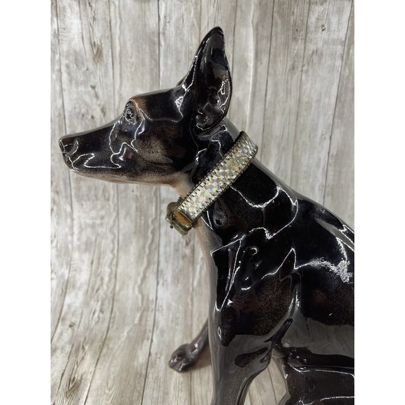 Vintage Huge 14” Doberman Pincher Dog Mike’s Mold Ceramic Figure Full Size - Picture 3 of 16